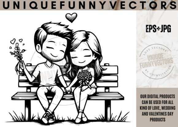 Adorable Characters for Your Love-Filled Design Projects