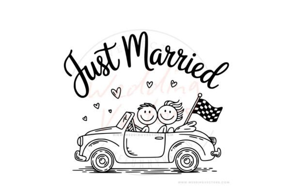 Charming Illustrations for Your Wedding Design Projects