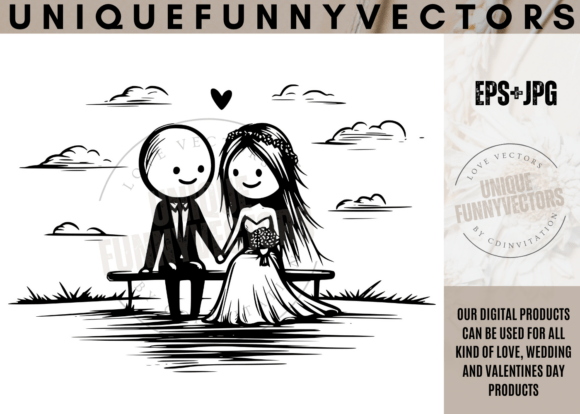 Charming Vectors for Wedding & Love Projects