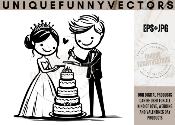 Love and Wedding SVG Vectors 429: Designing with Heart