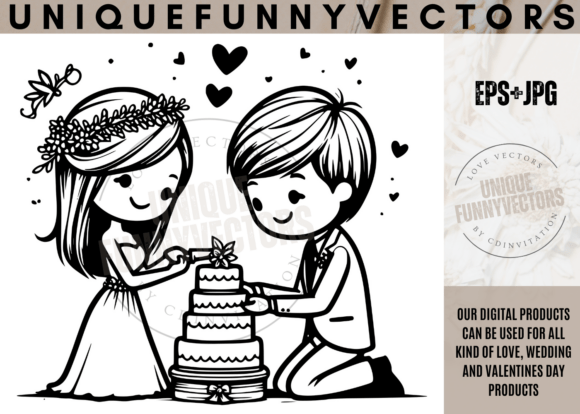 Love and Wedding Svg Vectors 471: Designing with Heart