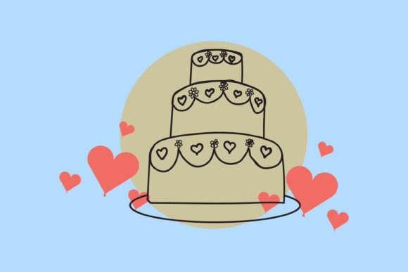 Wedding Cake Icon Black Line: A Designer's Guide to Elegant Versatility