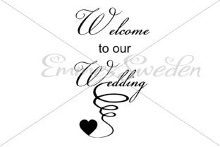 Welcome to Our Wedding: The Font That Sets the Tone